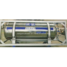 Liquid Argon Tank, Stainless Steel Cylinder